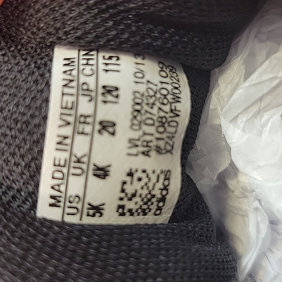 Adidas Originals Hardcourt Kids Toddler High Top Shoes - Picture 8 of 8